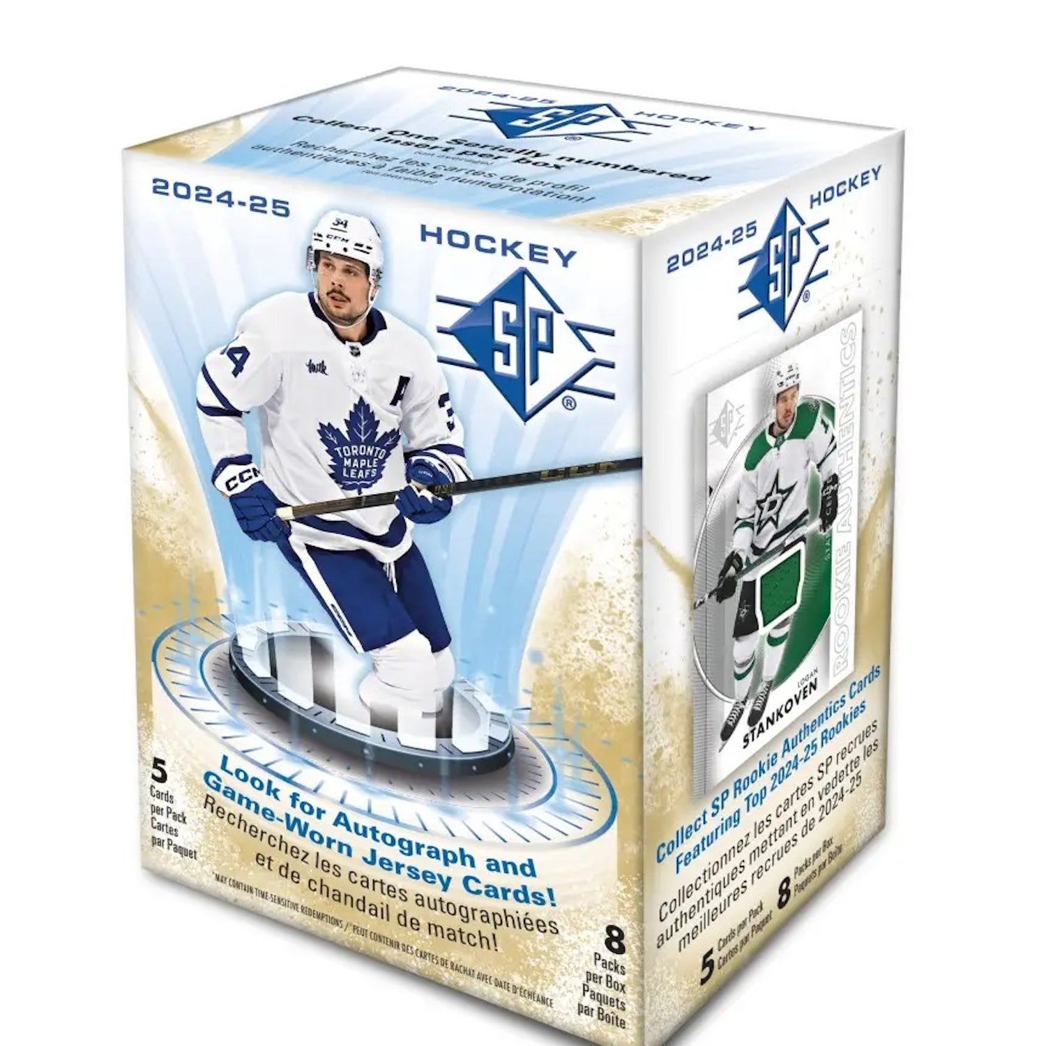 Upper Deck: 2024-25 SP Hockey Blaster Box - 8 Packs Sports Cards Upper Deck