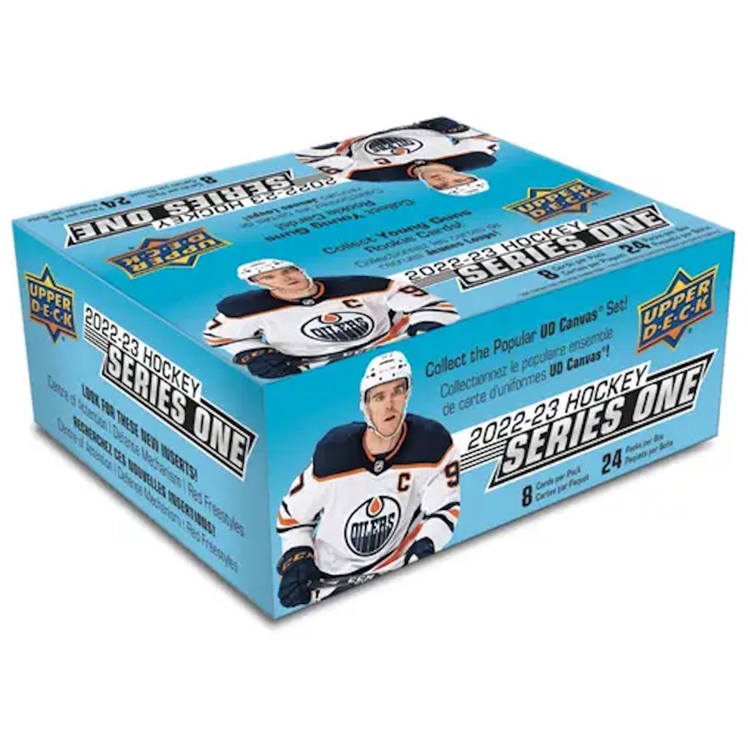 Upper Deck: 2022-23 Series 1 Hockey Retail Box - 24 Packs Sports Cards Upper Deck