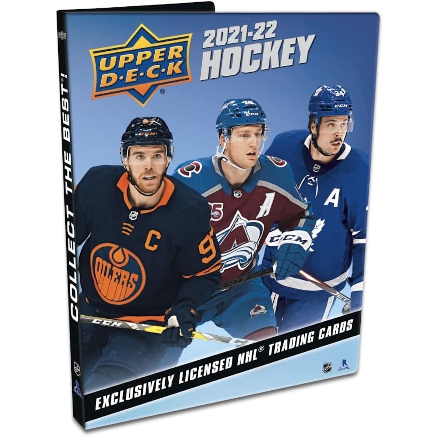 Upper Deck: 2021-22 Series 1 Hockey Binder Starter Kit Sports Cards Upper Deck