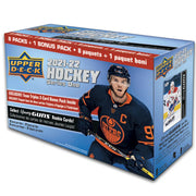 Upper Deck: 2021-22 Series 1 Hockey Triples Blaster - 9 Packs Sports Cards Upper Deck