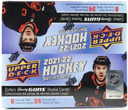 Upper Deck: 2021-22 Series 1 Hockey Retail Box - 24 Packs Sports Cards Upper Deck