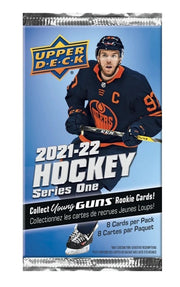 Upper Deck: 2021-22 Series 1 Hockey Triples Blaster - 9 Packs Sports Cards Upper Deck