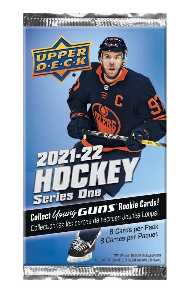 Upper Deck: 2021-22 Series 1 Hockey Binder Starter Kit Sports Cards Upper Deck