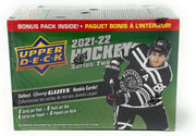 Upper Deck: 2021-22 Series 2 Hockey Blaster Box - 7 Packs Sports Cards Upper Deck