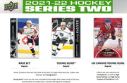 Upper Deck: 2021-22 Series 2 Hockey Blaster Box - 7 Packs Sports Cards Upper Deck