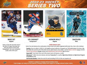 Upper Deck: 2022-23 Series 2 Hockey Blaster Box - 7 Packs Sports Cards Upper Deck