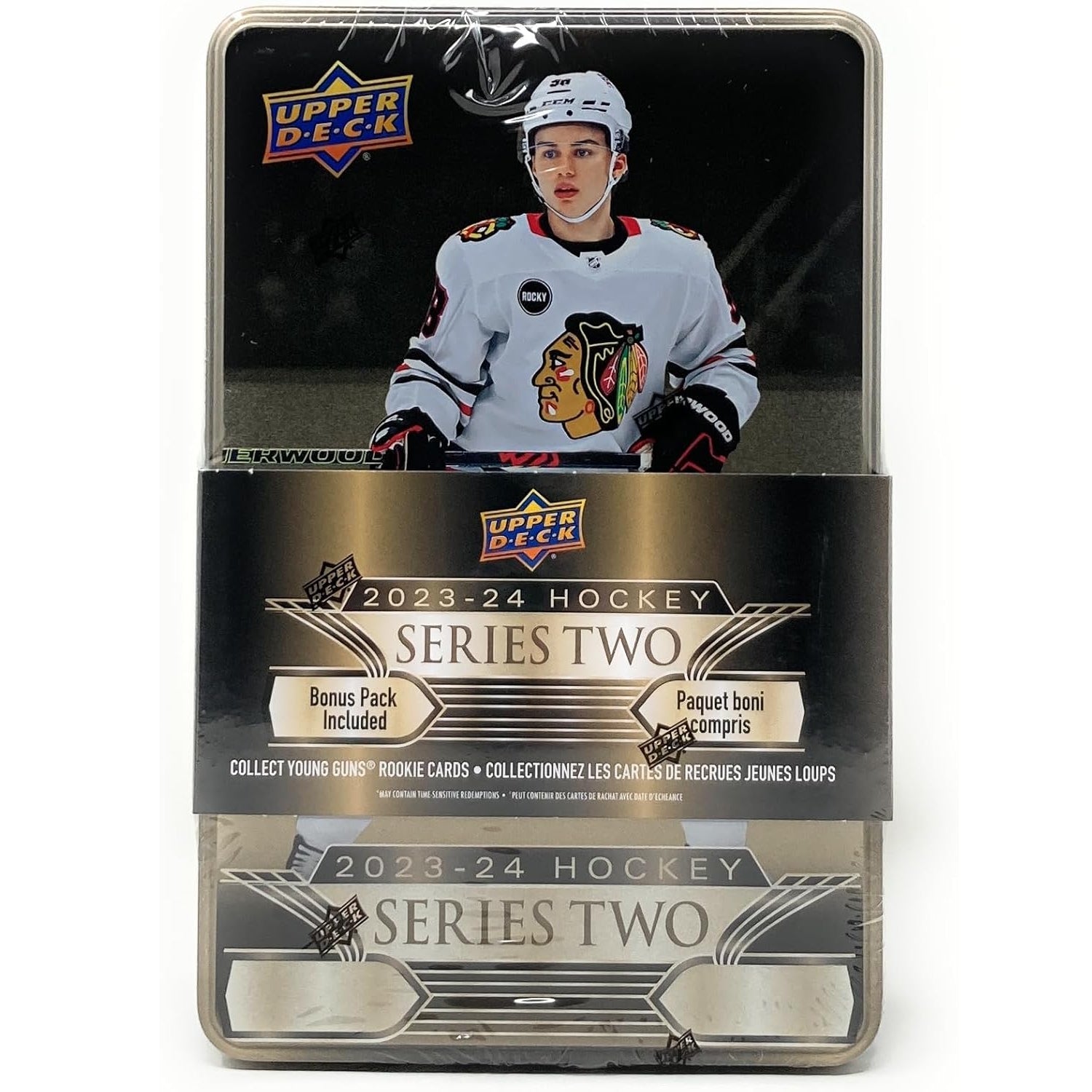 Upper Deck: 2023-2024 Series 2 Hockey Tin Sports Cards Upper Deck