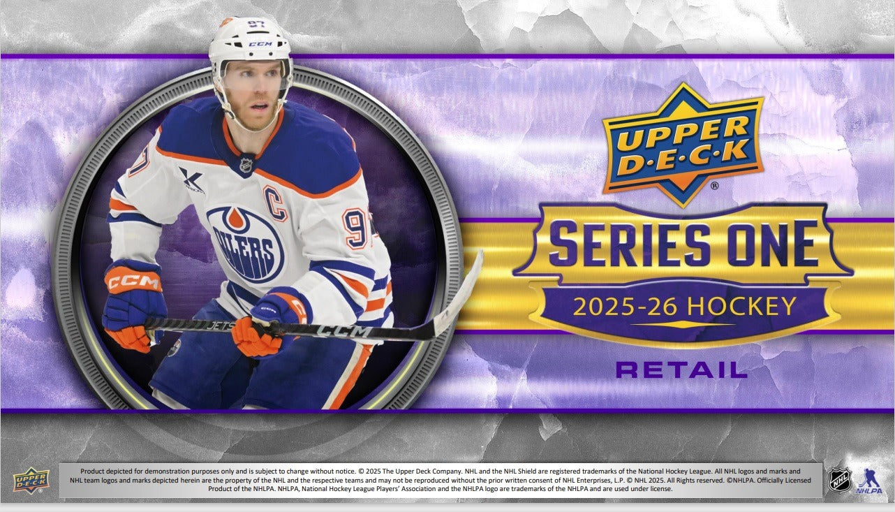 Upper Deck: 2025-26 Series 1 Hockey Blaster Box - 4 Packs Sports Cards Upper Deck