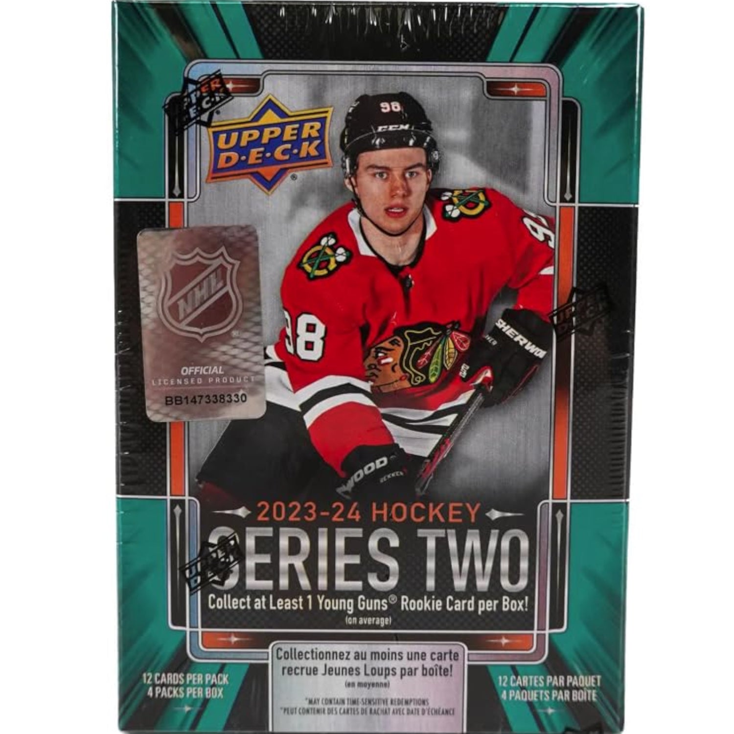 Upper Deck: 2023-24 Series 2 Hockey Blaster Pack - 4 Packs Card Game Upper Deck