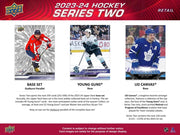 Upper Deck: 2023-24 Series 2 Hockey Blaster Pack - 4 Packs Card Game Upper Deck