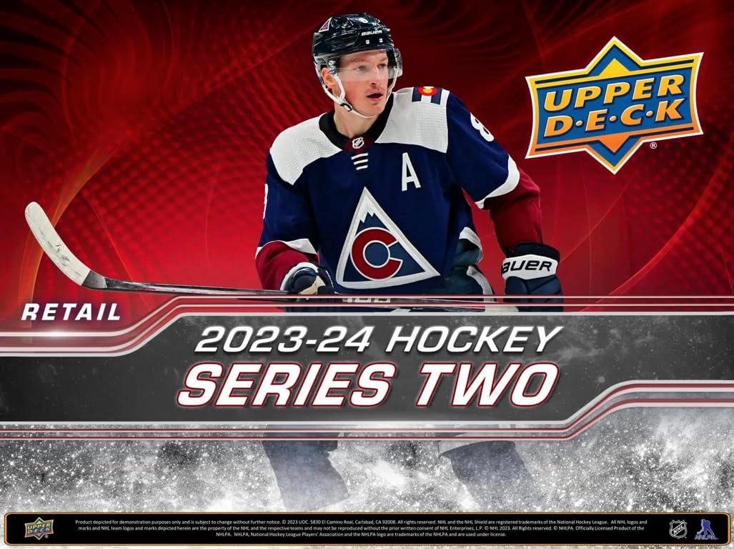 Upper Deck: 2023-24 Series 2 Hockey Blaster Pack - 4 Packs Card Game Upper Deck