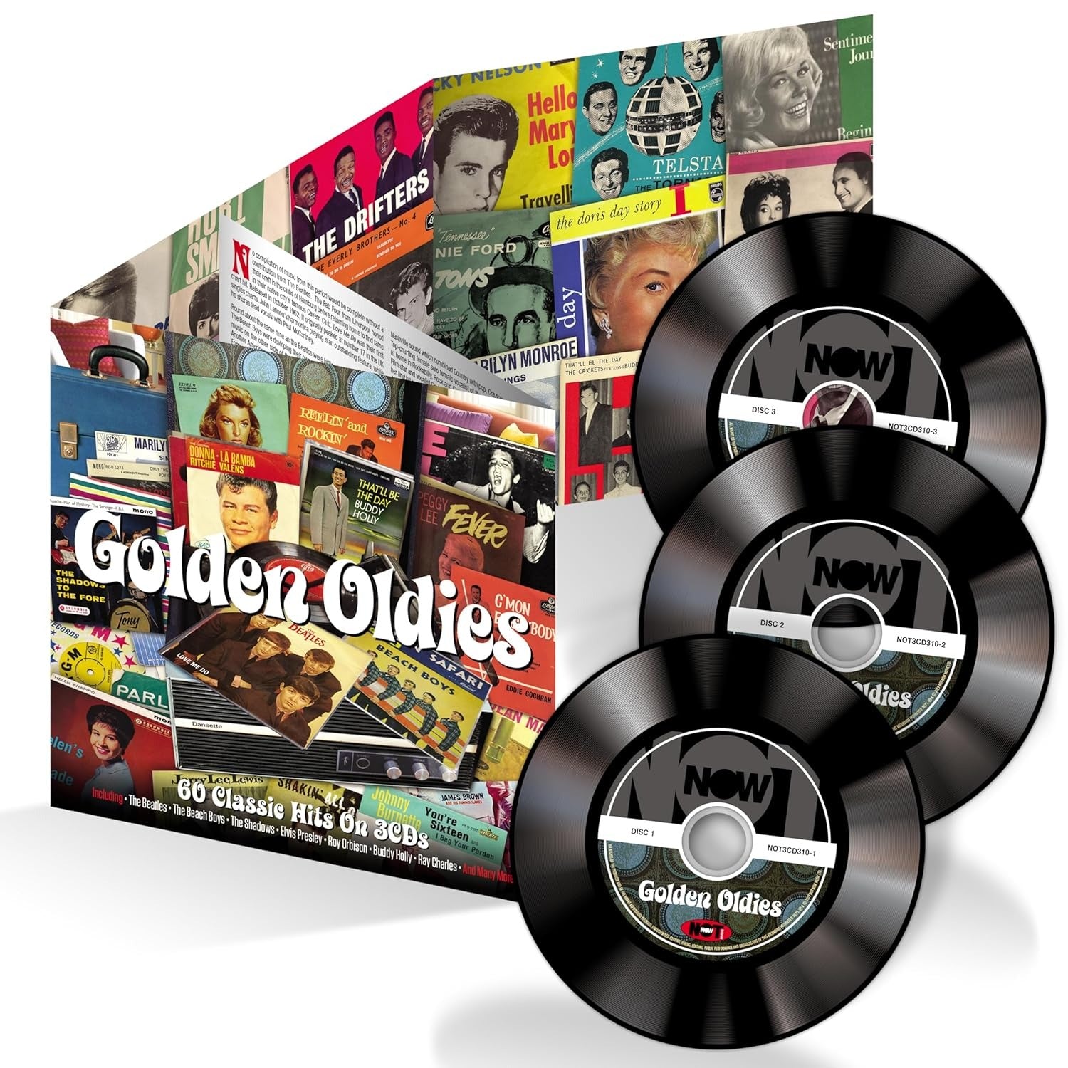 Various Artists: Golden Oldies - 3CD Set [Audio CD] Audio CD/Vinyl Not Now Music
