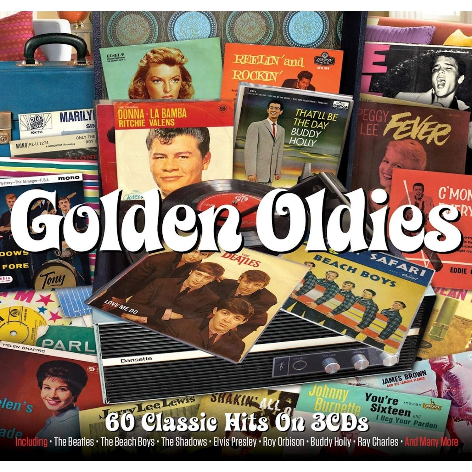 Various Artists: Golden Oldies - 3CD Set [Audio CD] Audio CD/Vinyl Not Now Music