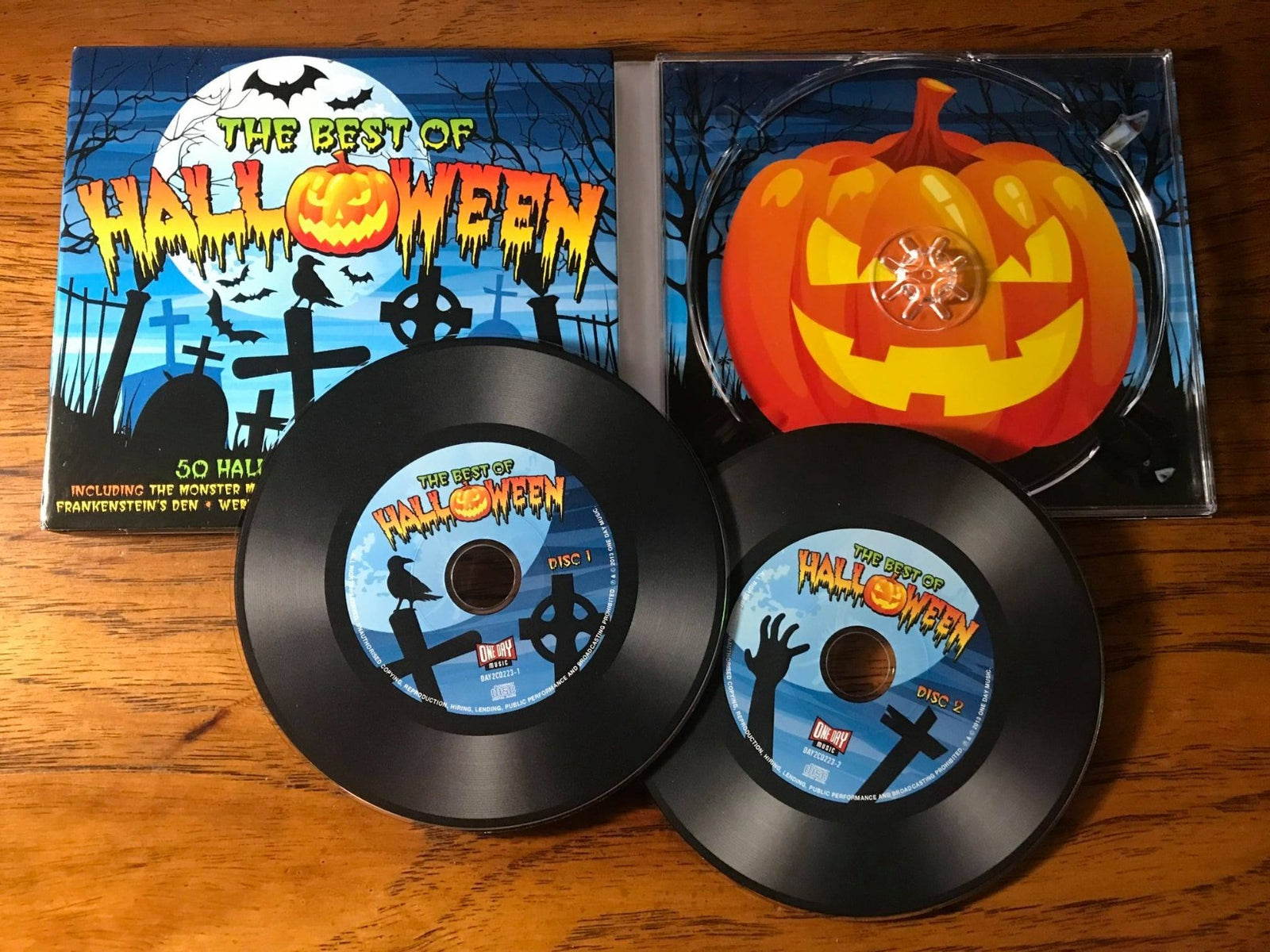Various Artists: The Best Of Halloween - 2CD Set [Audio CD] Audio CD/Vinyl Not Now Music
