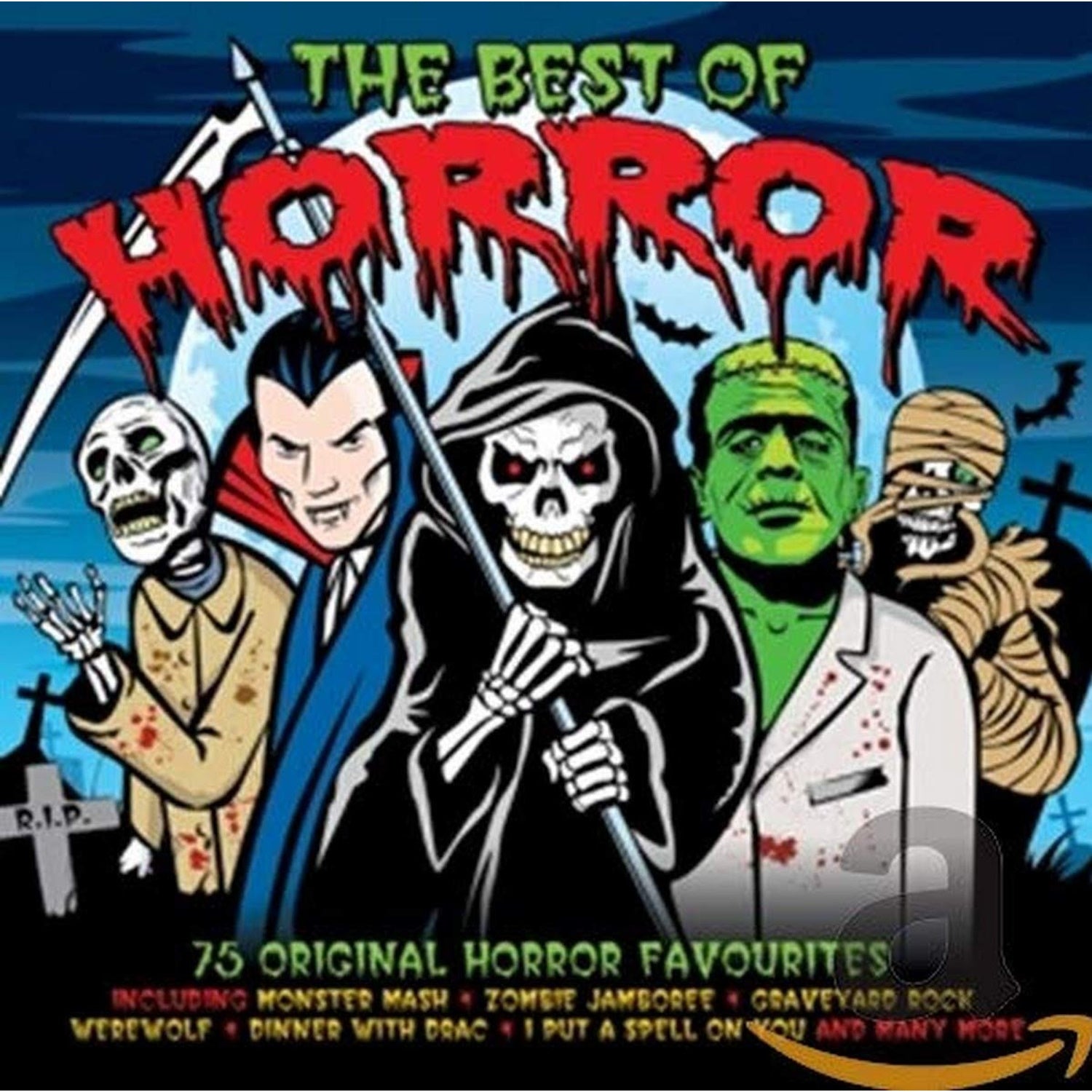 Various Artists: The Best Of Horror - 3CD Set [Audio CD] Audio CD/Vinyl Not Now Music