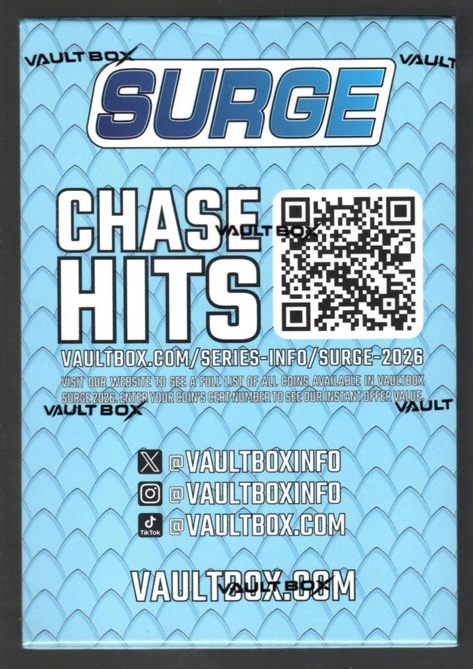 VaultBox: Surge 2026 - PCGS-Graded VaultBox Slab Memorabilia VaultBox