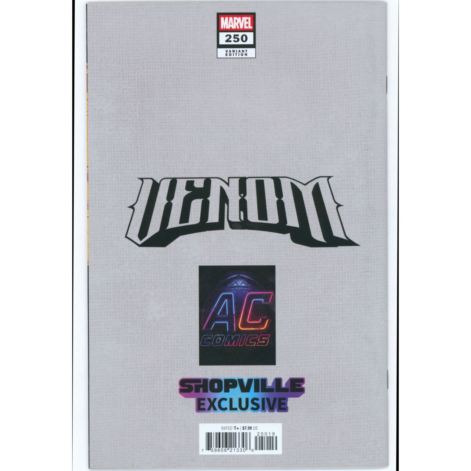 Venom: #250 [Tyler Kirkham Red Virgin Shopville NYCC Exclusive] 2025 Comics Marvel Comics