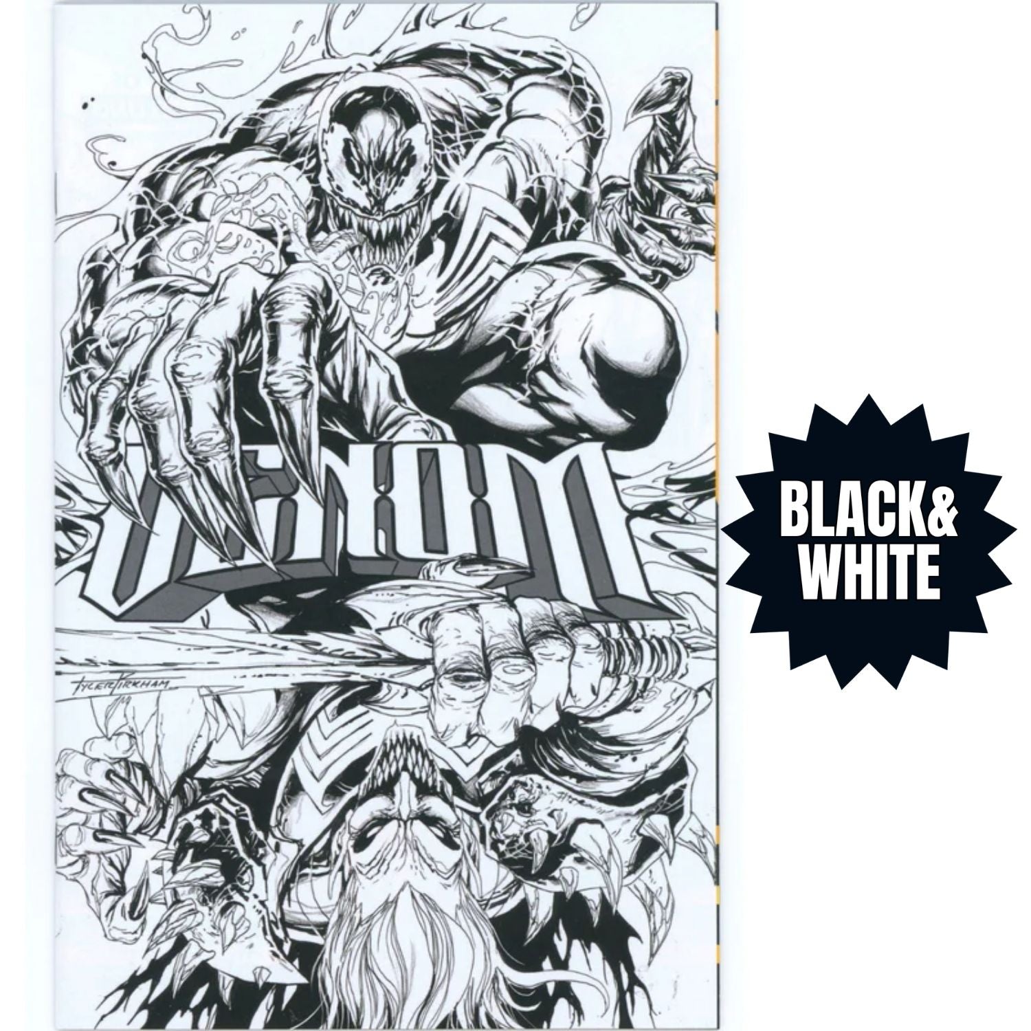 Venom: #250 [Tyler Kirkham Sketch Shopville NYCC Exclusive] 2025 Comics Marvel Comics