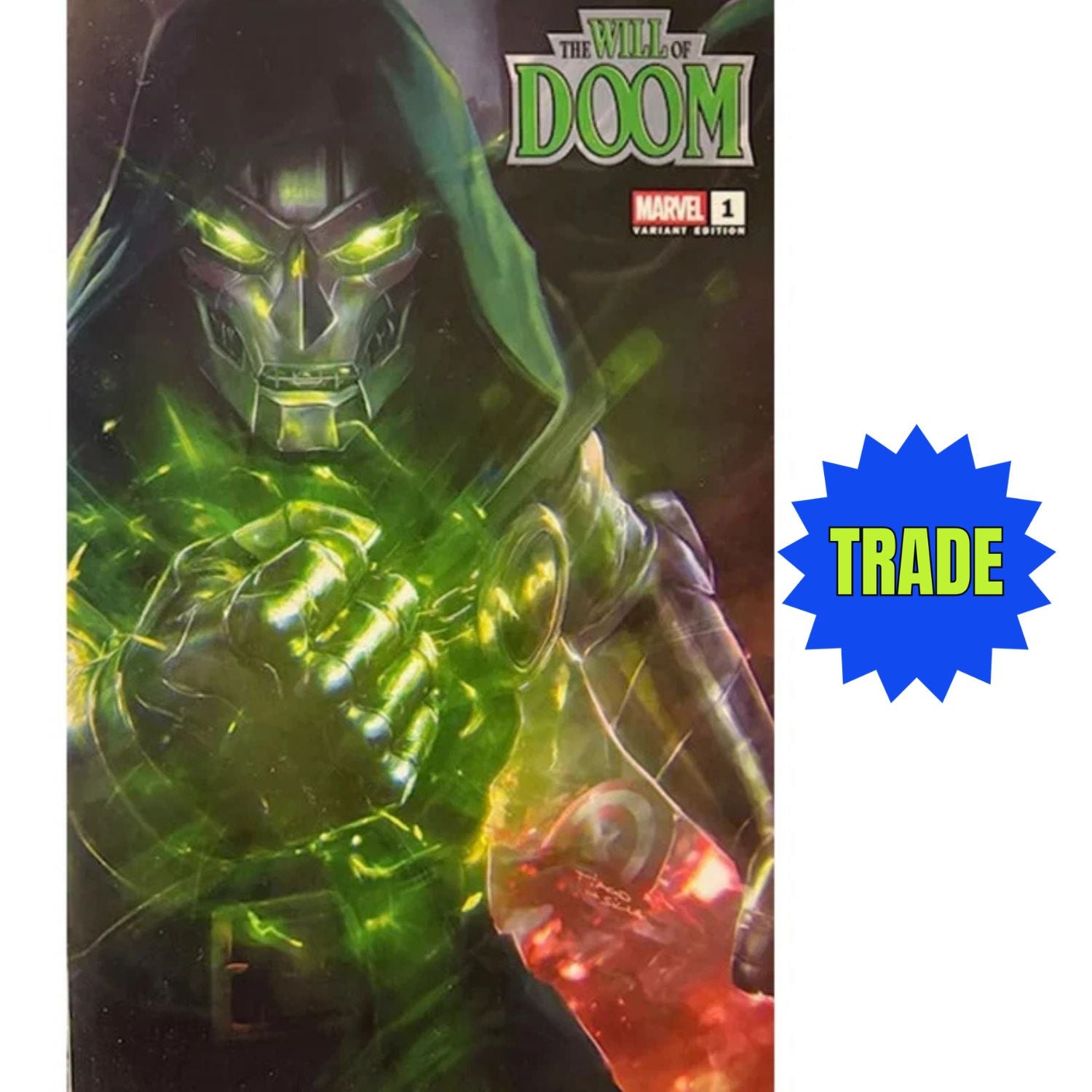 Will of Doom #1 [Tiago da Silva Card Stock Shopville x MegaCon Exclusive CVR] 2026 Comics Marvel Comics
