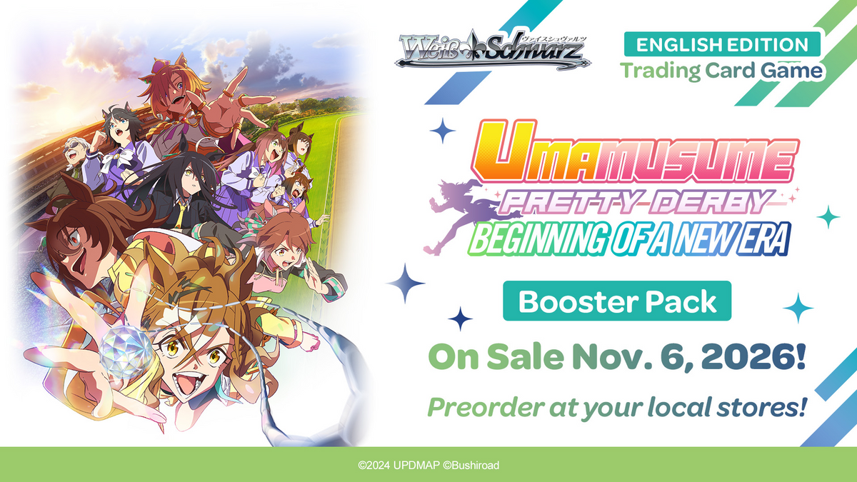 Weiss Schwarz TCG: Umamusume Pretty Derby Beginning Of A New Era Booster Box - 12 Packs Card Game Bushiroad