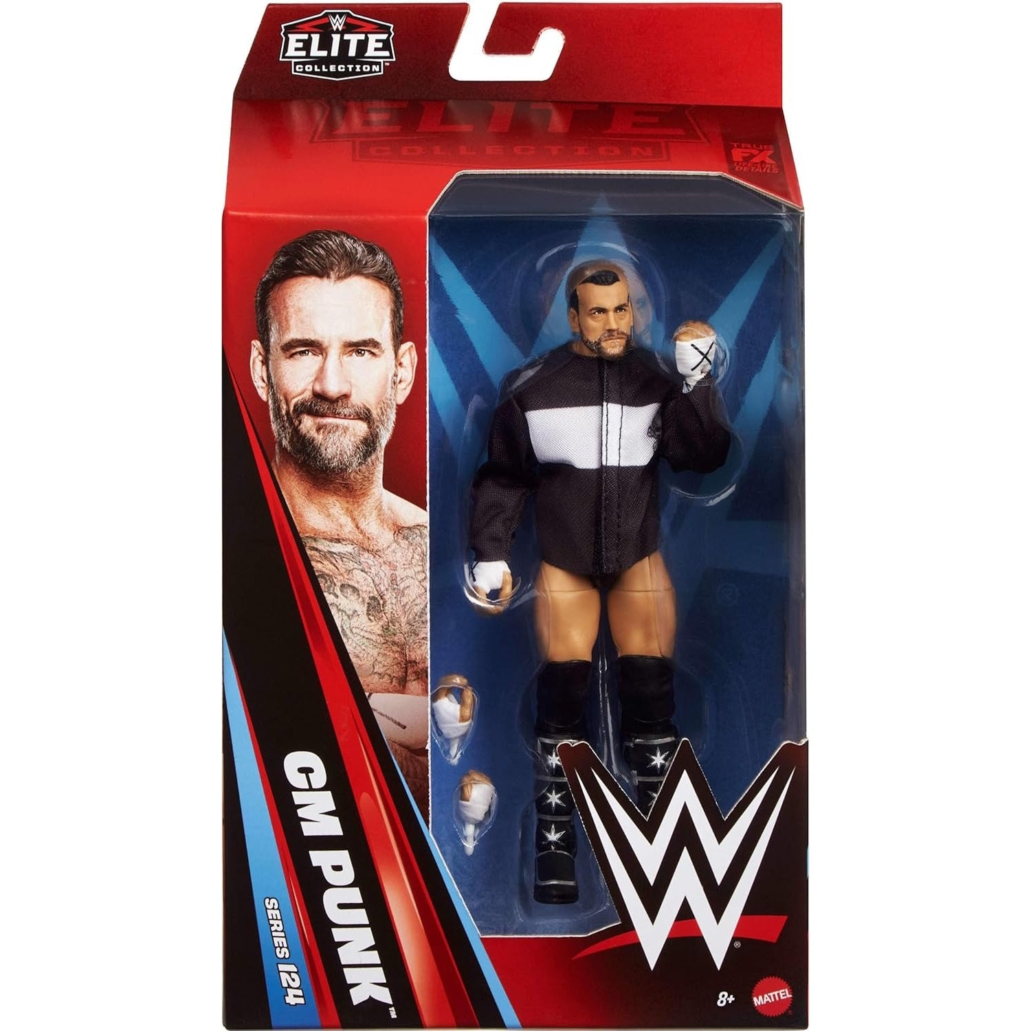 WWE Elite Collection 124: CM Punk Toys & Games Mattel