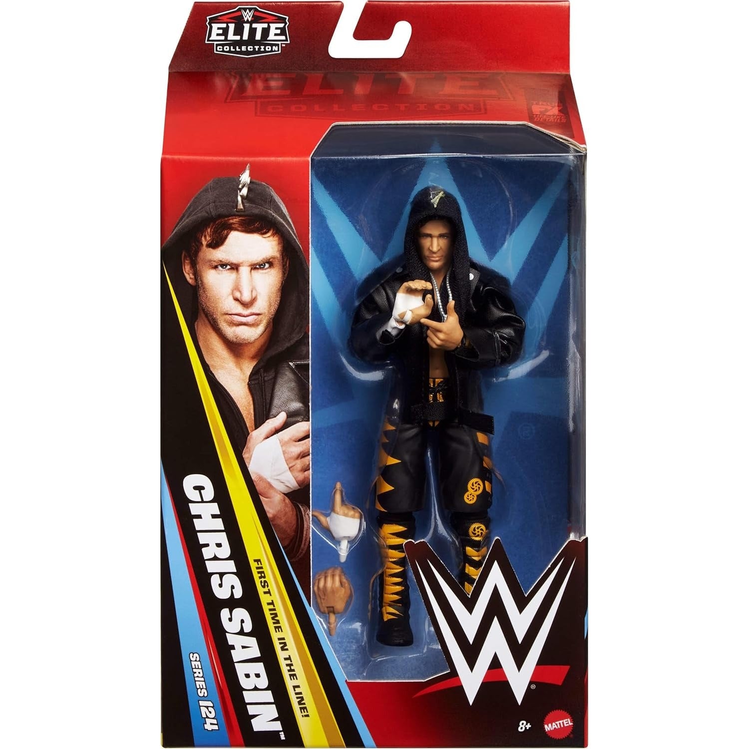 WWE Elite Collection 124: Chris Sabin Toys & Games Mattel