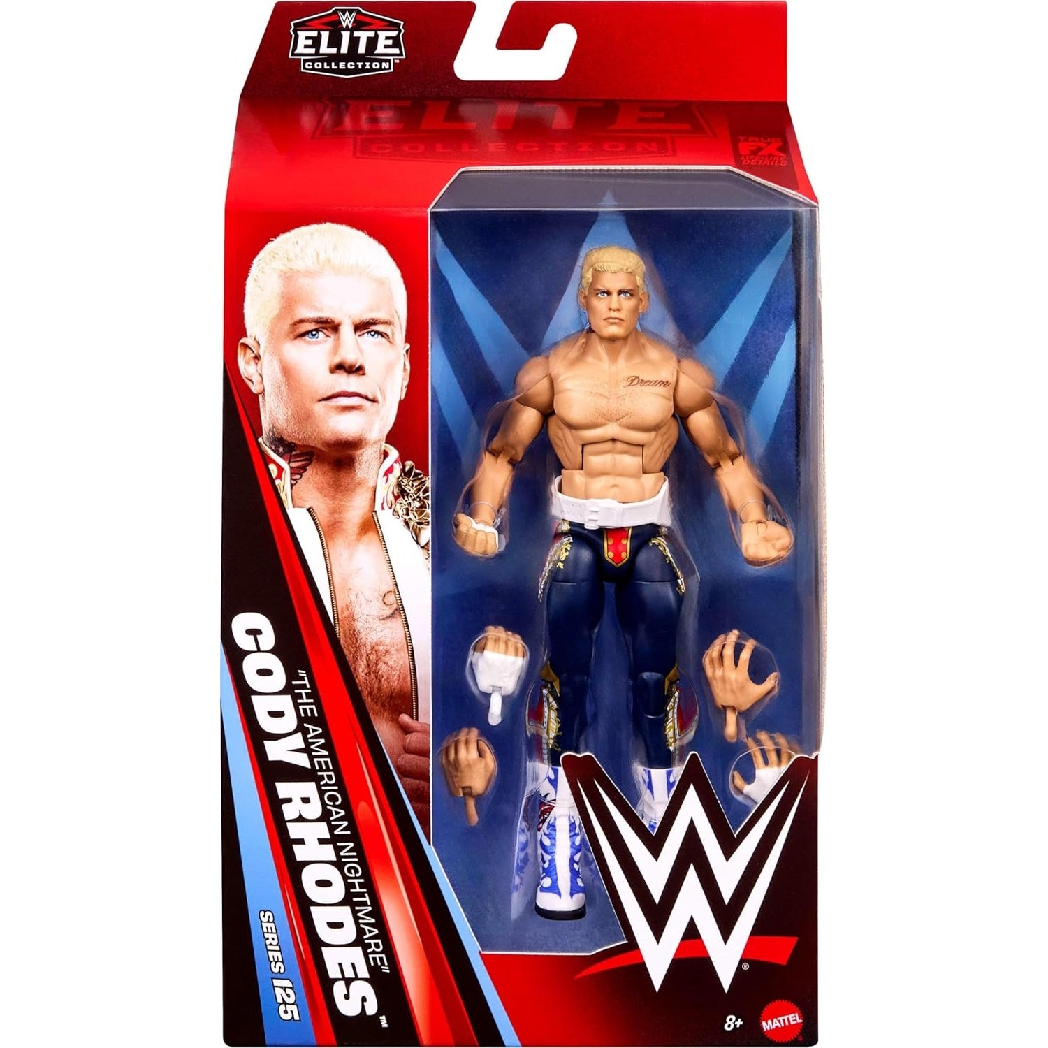 WWE Elite Collection 125: Cody Rhodes Toys & Games Mattel
