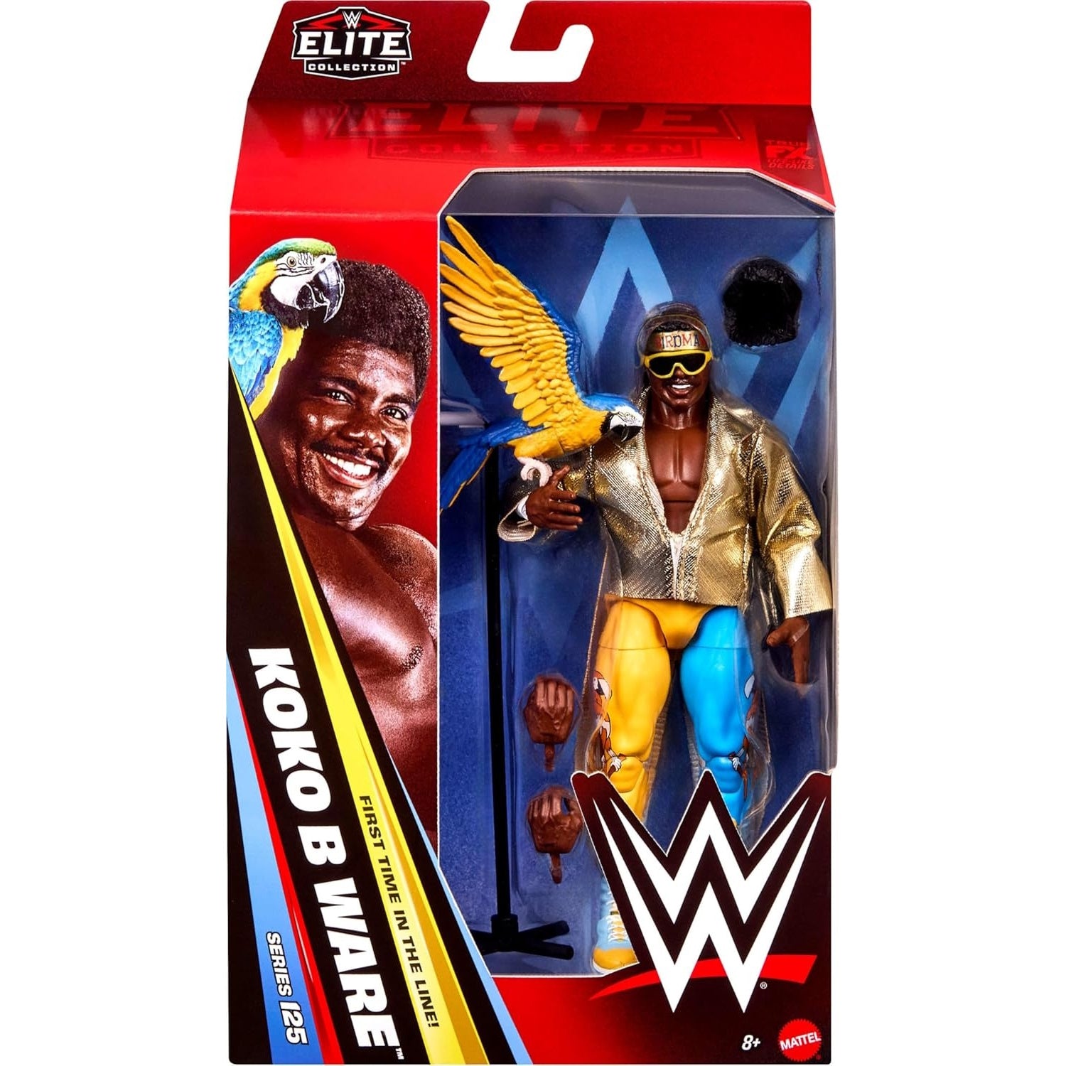 WWE Elite Collection 125: Koko B. Ware Toys & Games Mattel