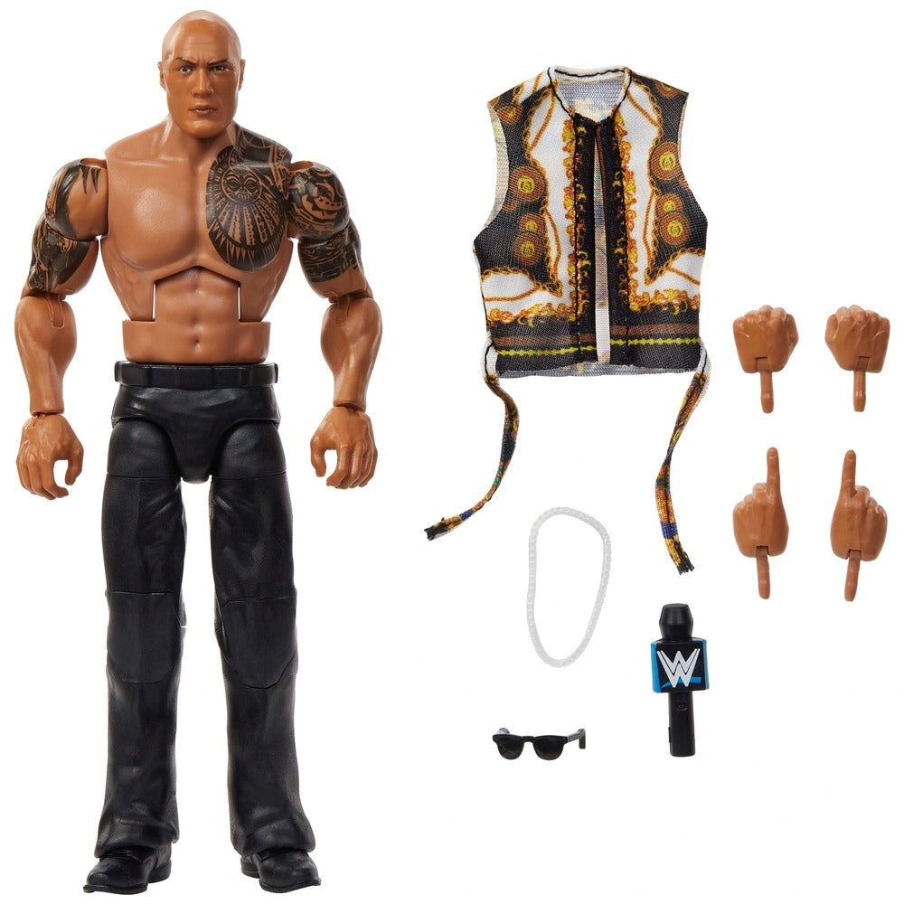 WWE Elite Collection: Greatest Hits - The Rock Final Boss Toys & Games Mattel