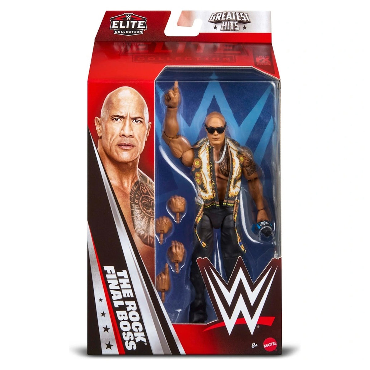 WWE Elite Collection: Greatest Hits - The Rock Final Boss Toys & Games Mattel