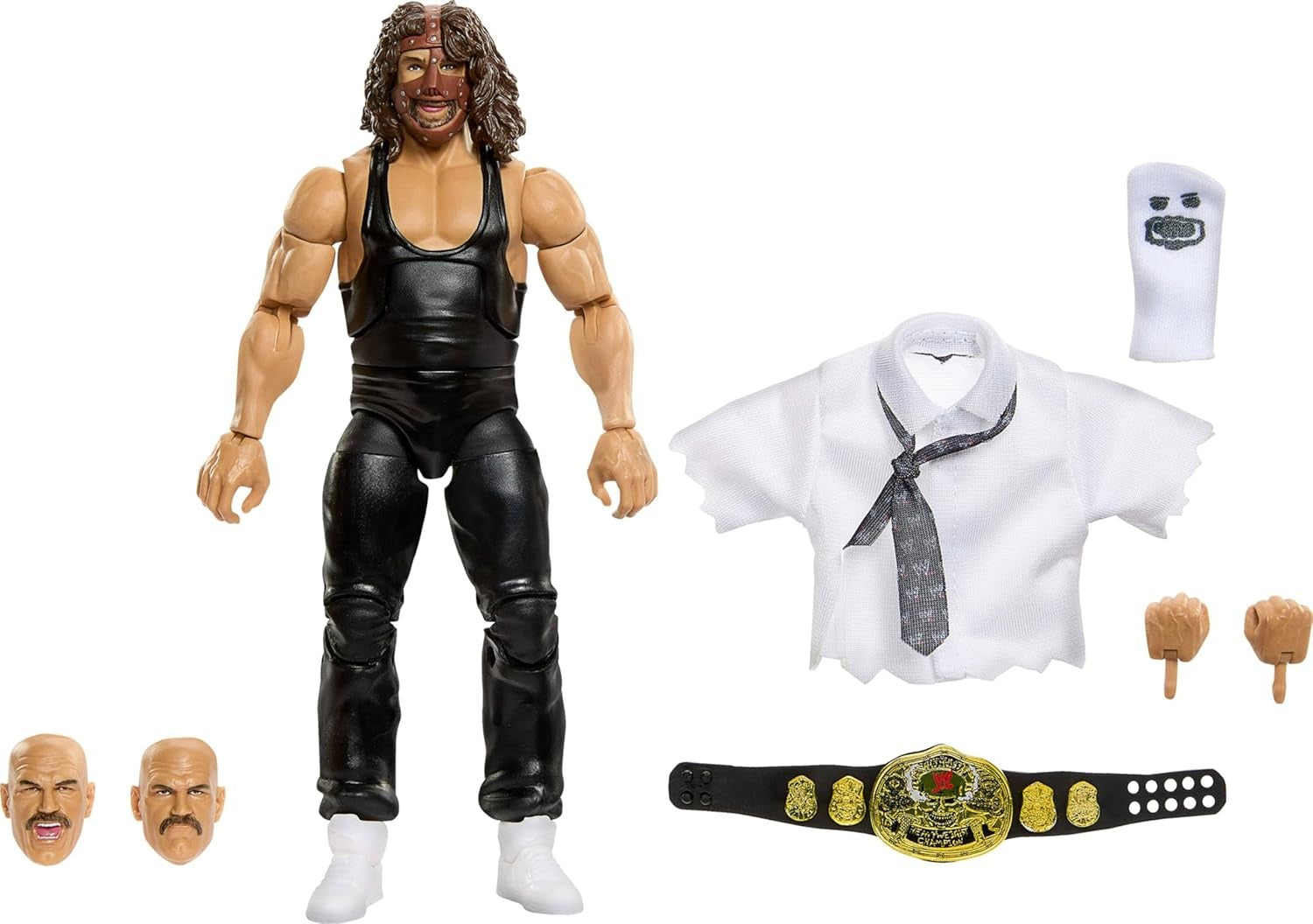 WWE Elite Collection Summer Slam: Mankind - BAF Governor Jesse Ventura Toys & Games Mattel