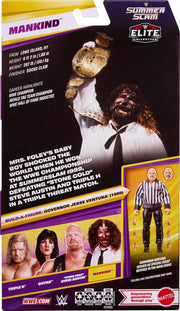 WWE Elite Collection Summer Slam: Mankind - BAF Governor Jesse Ventura Toys & Games Mattel