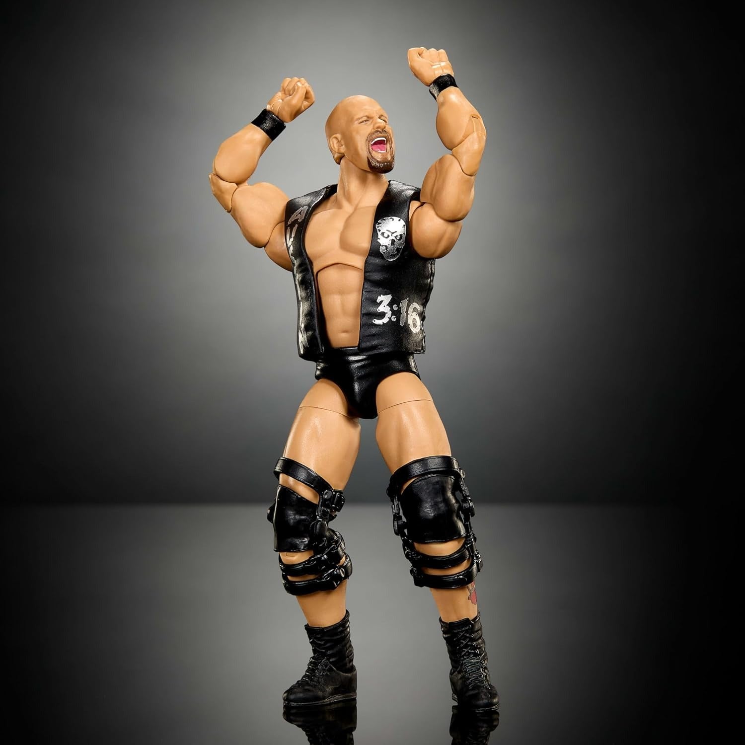 WWE Elite Collection Summer Slam: "Stone Cold" Steve Austin - BAF Governor Jesse Ventura Toys & Games Mattel