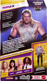 WWE Elite Collection Summer Slam: Triple H - BAF Governor Jesse Ventura Toys & Games Mattel