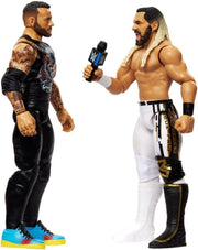 WWE Main Event Showdown Series 23: CM Punk vs Seth "Freakin" Rollins 2 Pack Toys & Games Mattel