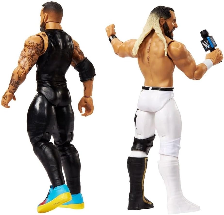 WWE Main Event Showdown Series 23: CM Punk vs Seth "Freakin" Rollins 2 Pack Toys & Games Mattel