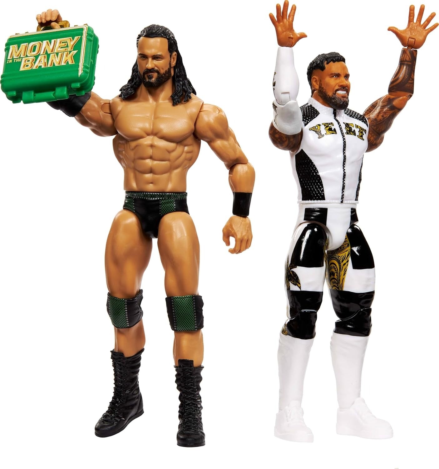 WWE Main Event Showdown Series 23: Jey Uso vs Drew McIntyre 2 Pack Toys & Games Mattel