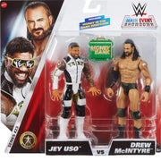 WWE Main Event Showdown Series 23: Jey Uso vs Drew McIntyre 2 Pack Toys & Games Mattel