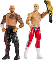 WWE Main Event Series: Cody Rhodes vs Solo Sikoa - 2 Figure Pack Toys & Games Mattel