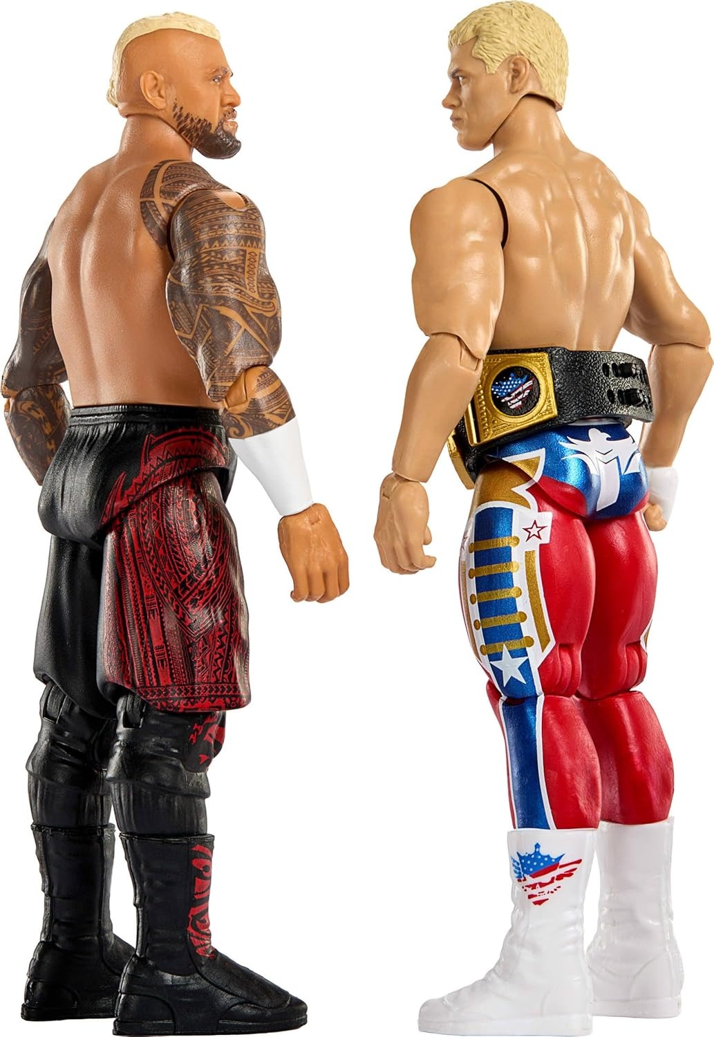 WWE Main Event Series: Cody Rhodes vs Solo Sikoa - 2 Figure Pack Toys & Games Mattel