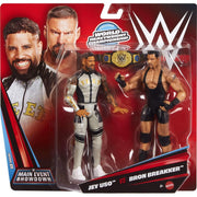 WWE Main Event Showdown: Bron Breakker vs Jey Uso Figure 2 Pack - Series 25 Toys & Games Mattel