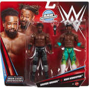 WWE Main Event Series: Kofi Kingston and Xavier Woods - 2 Figure Pack Toys & Games Mattel