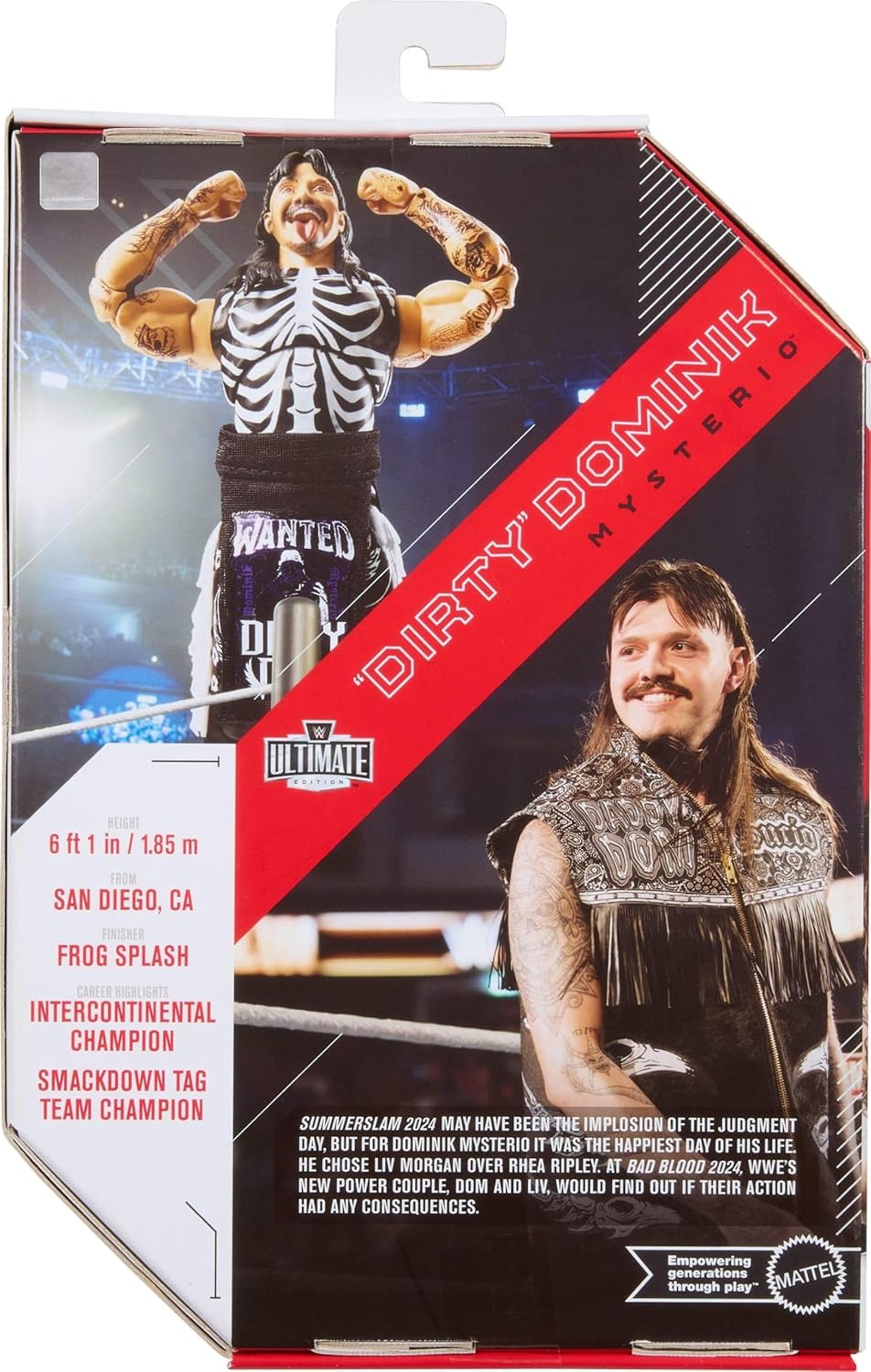 WWE Ultimate Edition: Dirty Dominik Mysterio Toys & Games Mattel