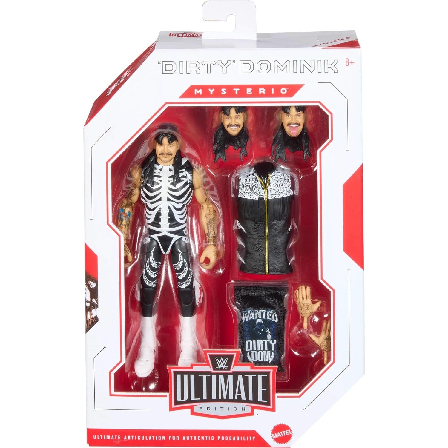 WWE Ultimate Edition: Dirty Dominik Mysterio Toys & Games Mattel