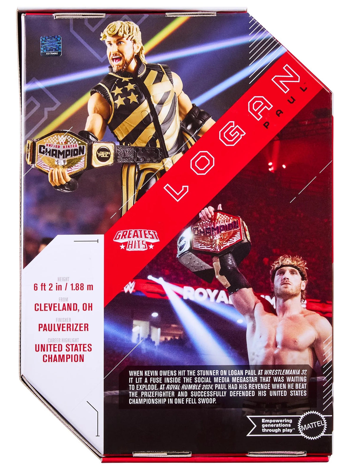 WWE Ultimate Edition: Logan Paul Toys & Games Mattel