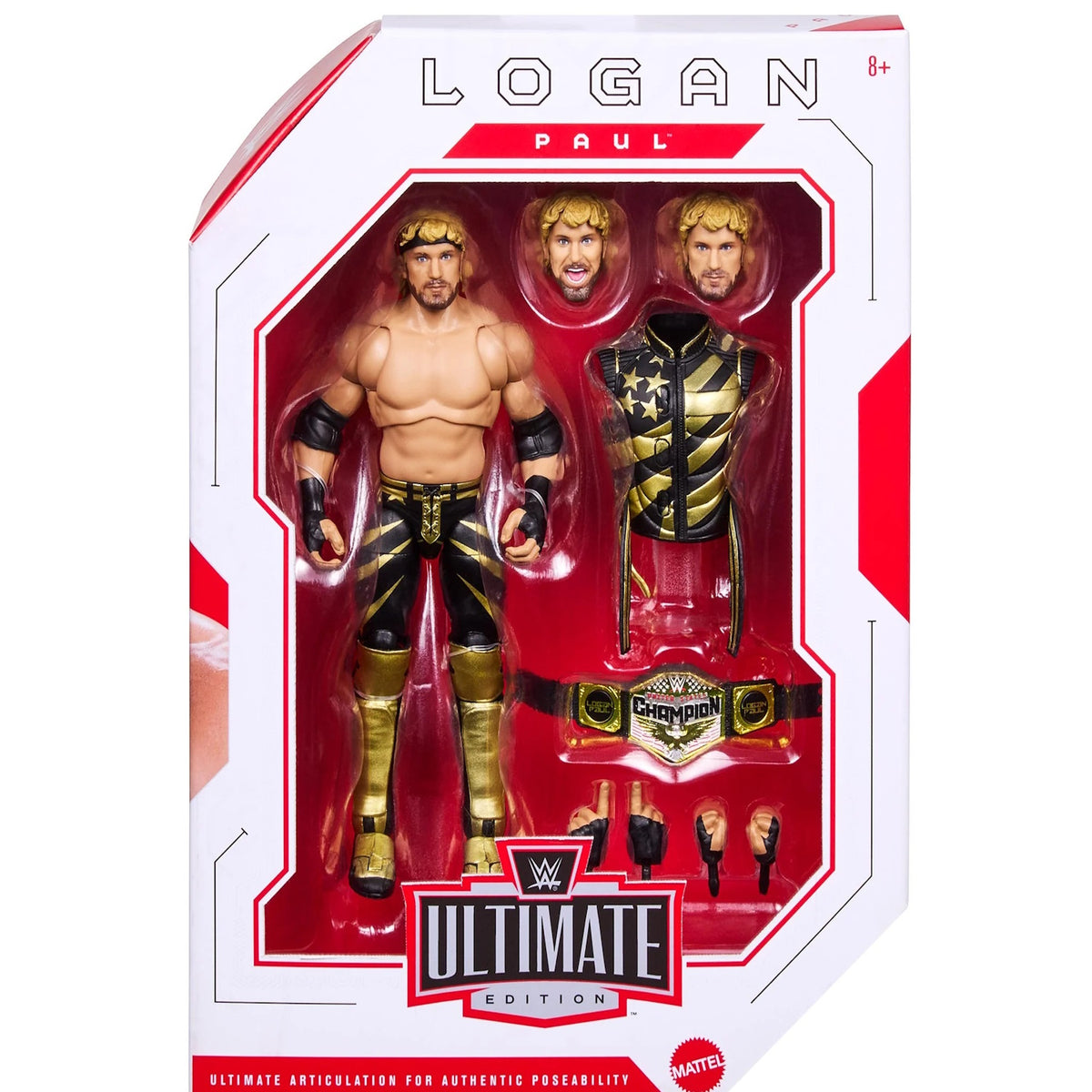 WWE Ultimate Edition: Logan Paul Toys & Games Mattel
