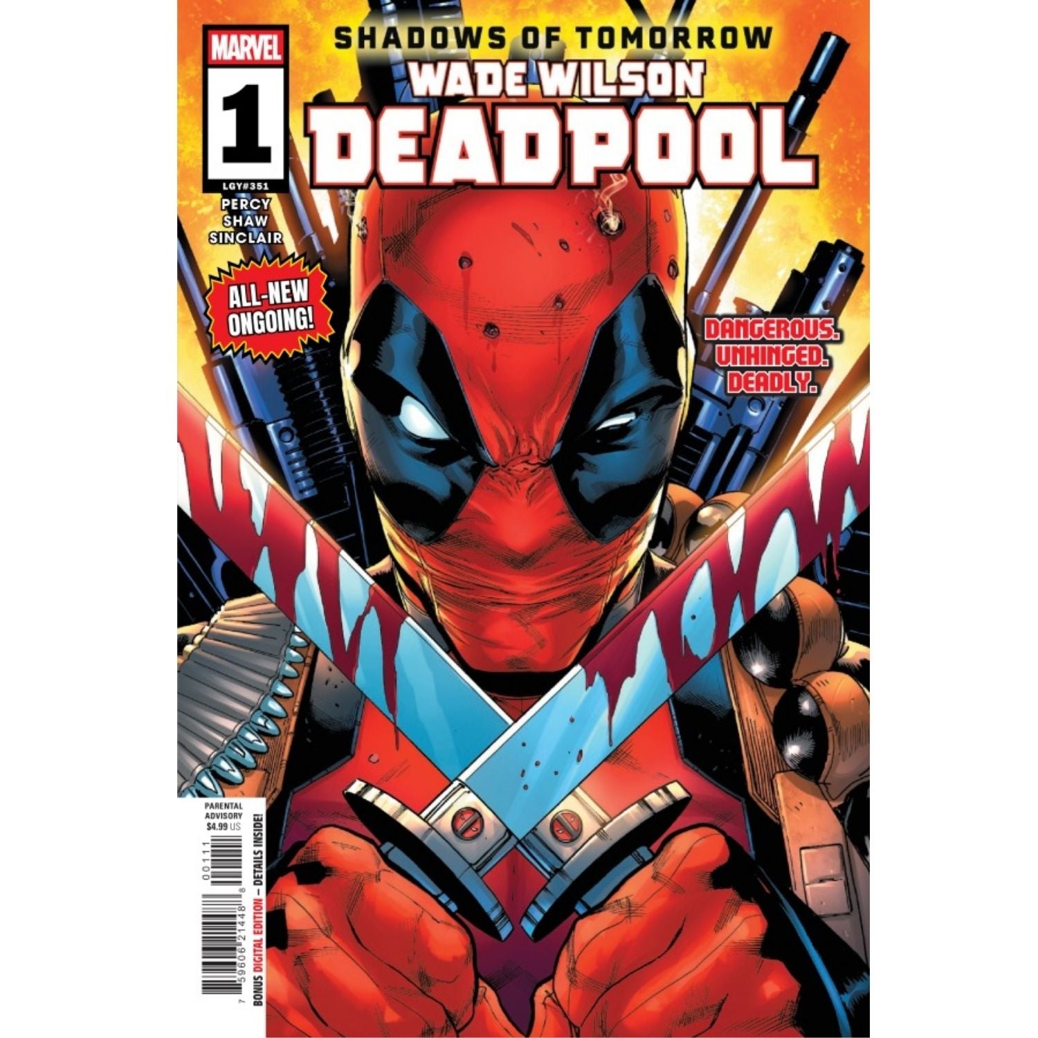 Wade Wilson Deadpool: #1 [Geoff Shaw CVR A] 2026 Comics Marvel Comics
