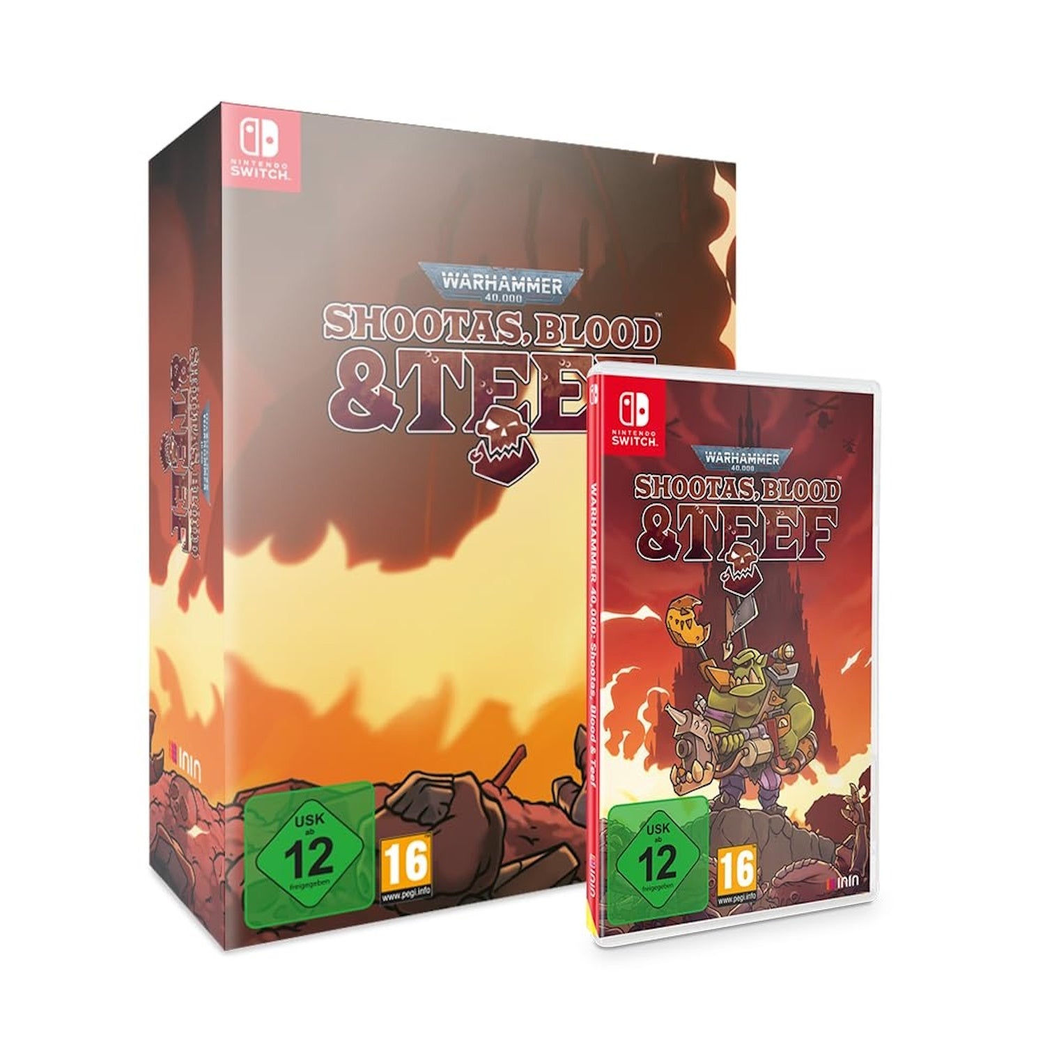 Warhammer 40k: Shootas, Blood and Teef - Collector's Edition [Nintendo Switch] Nintendo Switch Collector Strictly Limited Games