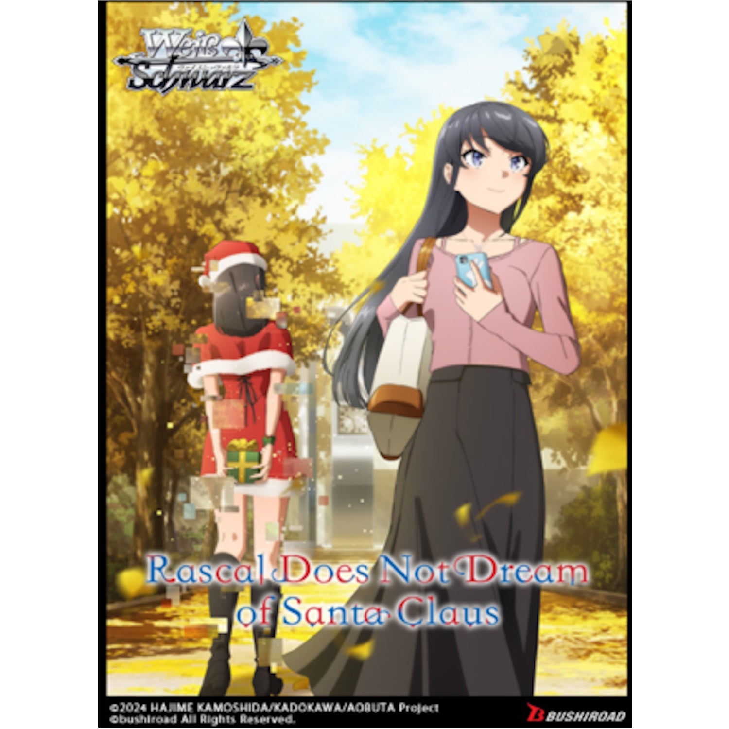 Weiss Schwarz TCG: Rascal Does Not Dream of Santa Claus Booster Box - 10 Packs Card Game Bushiroad
