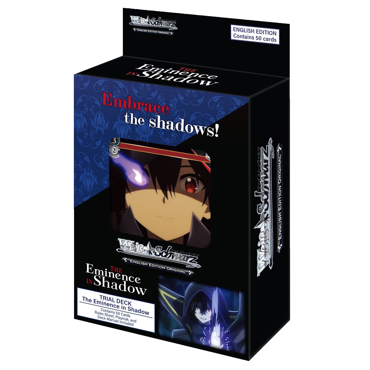 Weiss Schwarz TCG: The Eminence in Shadow Trial Deck Card Game Bushiroad